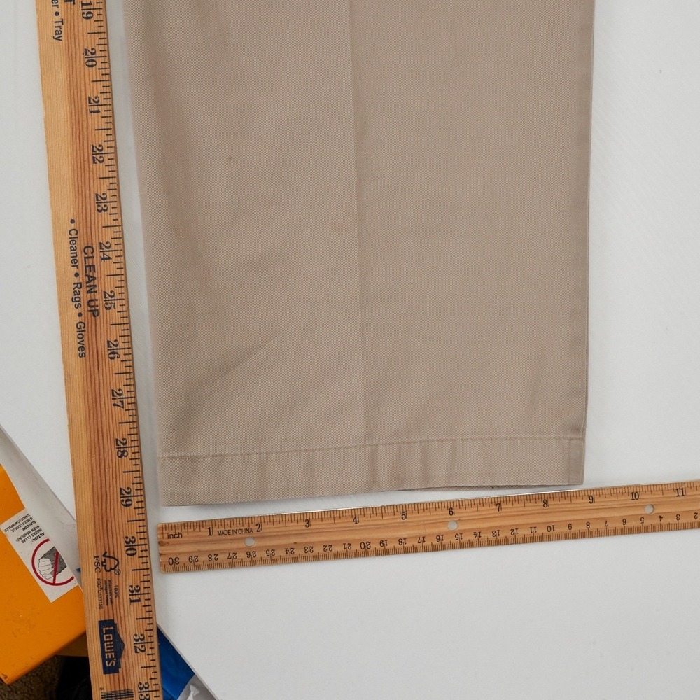 Jos. A. Bank Chino Khaki Pants Mens‎ 38x30 Executive Collection 100% Cotton - Picture 11 of 14